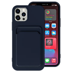 TPU + Flannel Lining Shockproof Case with Card Slots, For iPhone 13 mini, For iPhone 13 Pro, For iPhone 13 Pro Max