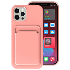 TPU + Flannel Lining Shockproof Case with Card Slots, For iPhone 13 mini, For iPhone 13 Pro, For iPhone 13 Pro Max