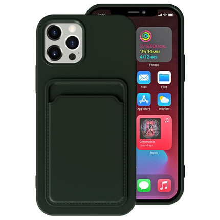 TPU + Flannel Lining Shockproof Case with Card Slots