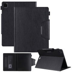 Solid Color Horizontal Flip Leather Case with Holder & Card Slot & Photo Frame & Wallet, For iPad Pro 12.9 2022 / 2021 / 2020 / 2018