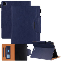 Solid Color Horizontal Flip Leather Case with Holder & Card Slot & Photo Frame & Wallet, For iPad Pro 12.9 2022 / 2021 / 2020 / 2018