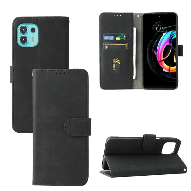 Solid Color Skin Feel Magnetic Buckle Horizontal Flip Calf Texture PU Leather Case with Holder & Card Slots & Wallet, For Motorola Edge 20 Lite, For Motorola Moto Edge 20 Pro, For Nokia XR20, For Oukitel C21 Pro