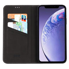 Funda protectora horizontal con tapa de piel de grano superior de GEBEI con soporte y ranuras para tarjetas, para iPhone 11, para iPhone 11 Pro, para iPhone 11 Pro Max, para iPhone XS/X, para iPhone XR, para iPhone XS Max