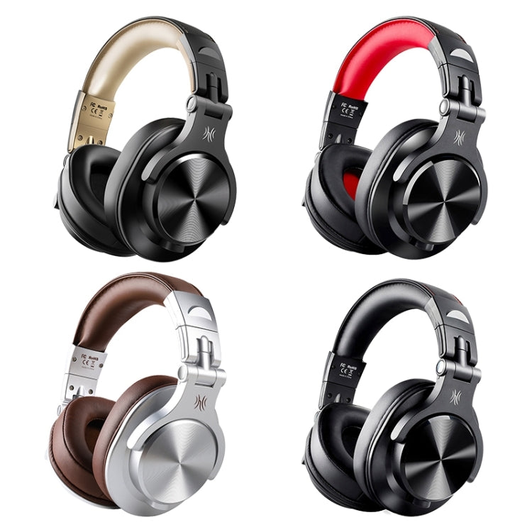 Head-mounted Wireless Bluetooth Stereo Headset, A70 Black, A70 Black Red