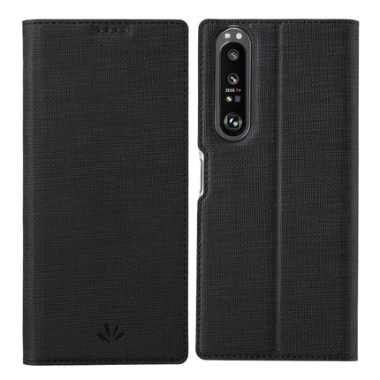 ViLi DMX Series Shockproof TPU + PU Leather Magnetic Attraction Horizontal Flip Case with Card Slot & Holder, For Sony Xperia 1 III, For Sony Xperia 5 III, For Sharp Aquos R6