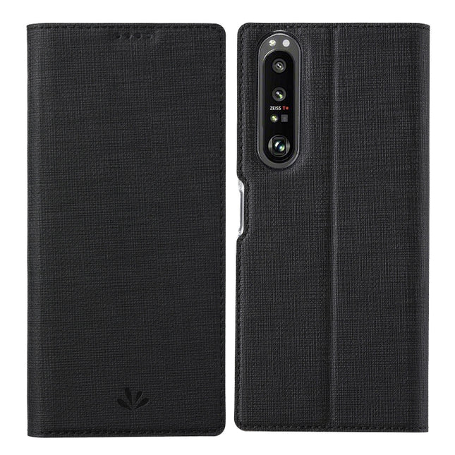 ViLi DMX Series Shockproof TPU + PU Leather Magnetic Attraction Horizontal Flip Case with Card Slot & Holder, For Sony Xperia 1 III, For Sony Xperia 5 III, For Sharp Aquos R6