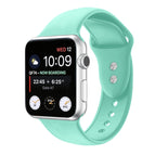7 41mm / 6 & SE & 5 & 4 40mm / 3 & 2 & 1 38mm / Mint Green