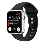 7 41mm / 6 & SE & 5 & 4 40mm / 3 & 2 & 1 38mm / Black