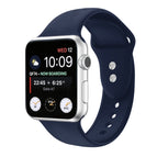 7 41mm / 6 & SE & 5 & 4 40mm / 3 & 2 & 1 38mm / Midnight Blue