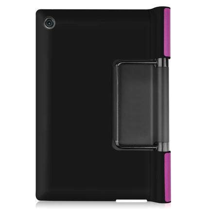 Custer Texture Horizontal Flip PU Leather Case with Holder & Sleep / Wake-up Function, For Lenovo Yoga Tab 11 / YT-J706X