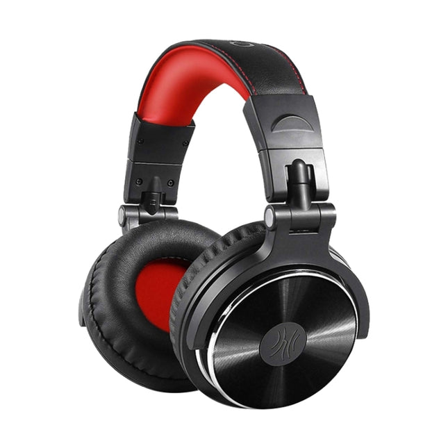OneOdio Pro-10 Head-mounted Noise Reduction Wired Headphone with Microphone, Black Red, Grey Blue, Blue, Rose Gold