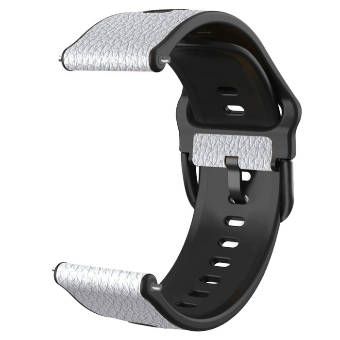 Two-layer Cowhide Leather Replacement Strap Watchband, 20mm, 22mm