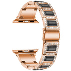 7 45mm / 6 & SE & 5 & 4 44mm / 3 & 2 & 1 42mm / Rose Gold Black
