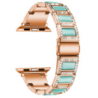 7 45mm / 6 & SE & 5 & 4 44mm / 3 & 2 & 1 42mm / Rose Gold Blue
