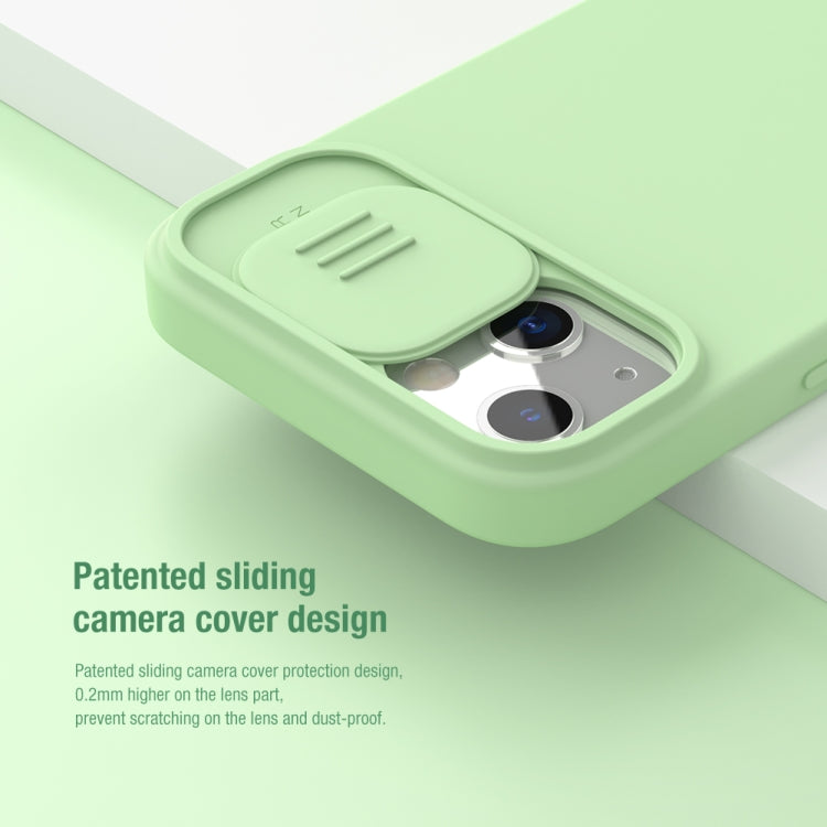 NILLKIN CamShield MagSafe Magnetisches Flüssigsilikon + PC-Vollschutzgehäuse, für iPhone 13, für iPhone 13 Pro, für iPhone 13 Pro Max