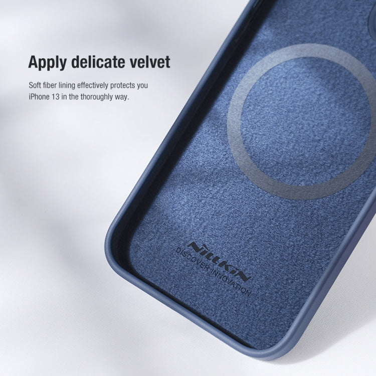 NILLKIN CamShield MagSafe Magnetisches Flüssigsilikon + PC-Vollschutzgehäuse, für iPhone 13, für iPhone 13 Pro, für iPhone 13 Pro Max