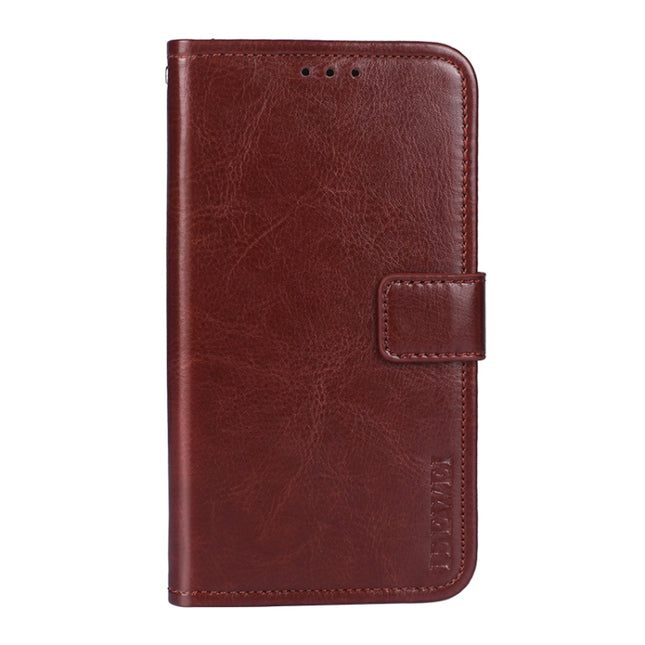 idewei Crazy Horse Texture Horizontal Flip Leather Case with Holder & Card Slots & Wallet, For Motorola Moto G60S, For OPPO A16s, For Ulefone Armor 11 5G