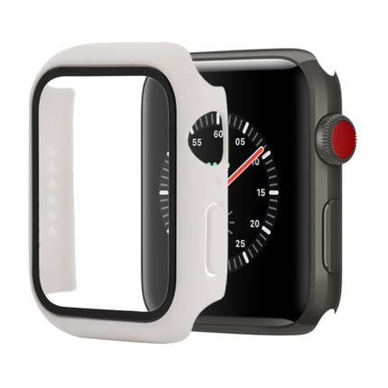 Shockproof PC+Tempered Glass Protective Case with Packed Carton For Apple Watch 44mm(Orange), For Apple Watch Series 3 & 2 & 1 42mm