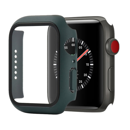 Shockproof PC+Tempered Glass Protective Case with Packed Carton For Apple Watch 44mm(Orange), For Apple Watch Series 3 & 2 & 1 42mm