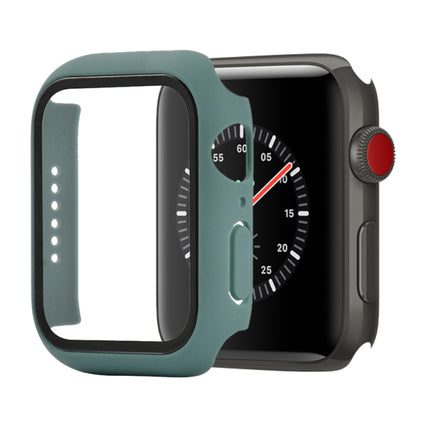 Shockproof PC+Tempered Glass Protective Case with Packed Carton For Apple Watch 44mm(Orange), For Apple Watch Series 3 & 2 & 1 42mm