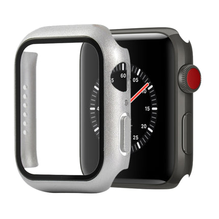 Shockproof PC+Tempered Glass Protective Case with Packed Carton For Apple Watch 44mm(Orange), For Apple Watch Series 3 & 2 & 1 42mm