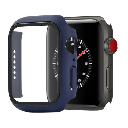 Shockproof PC+Tempered Glass Protective Case with Packed Carton For Apple Watch 44mm(Orange), For Apple Watch Series 3 & 2 & 1 42mm