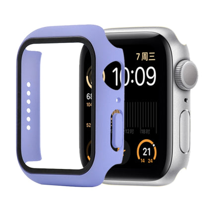 Shockproof PC+Tempered Glass Protective Case with Packed Carton For Apple Watch 44mm(Orange), For Apple Watch Series 6 / 5 / 4 / Watch SE 40mm