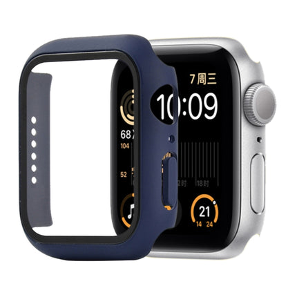 Shockproof PC+Tempered Glass Protective Case with Packed Carton For Apple Watch 44mm(Orange), For Apple Watch Series 6 / 5 / 4 / Watch SE 40mm