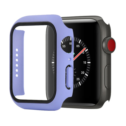 Shockproof PC+Tempered Glass Protective Case with Packed Carton For Apple Watch 44mm(Orange), For Apple Watch Series 3 & 2 & 1 38mm