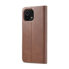 LC.IMEEKE Calf Texture Horizontal Flip Leather Case with Holder & Card Slots & Wallet