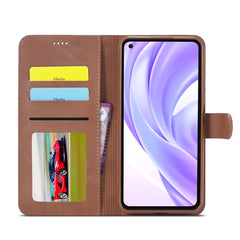 LC.IMEEKE Calf Texture Horizontal Flip Leather Case with Holder & Card Slots & Wallet