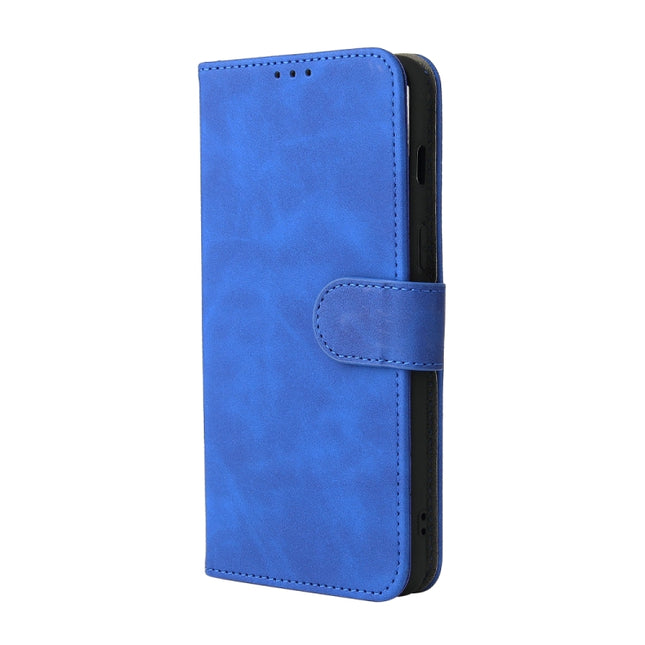 Solid Color Skin Feel Magnetic Buckle Horizontal Flip Calf Texture PU Leather Case with Holder & Card Slots & Wallet, For OnePlus Nord 2 5G
