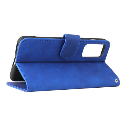 Solid Color Skin Feel Magnetic Buckle Horizontal Flip Calf Texture PU Leather Case with Holder & Card Slots & Wallet, For OnePlus Nord 2 5G
