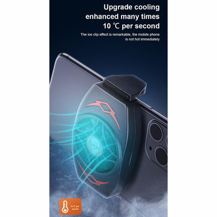 X-13 Snap-type Silent Cold Wind Mobile Phone Radiator for Mobile Phones within 90mm Width