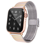 7 45mm / 6 & SE & 5 & 4 44mm / 3 & 2 & 1 42mm / Steel Between Gold
