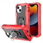 For iPhone 13 mini / Red + Black