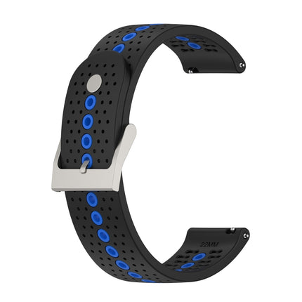 Universal Colorful Hole Silicone Replacement Strap Watchband, 22mm, 20mm