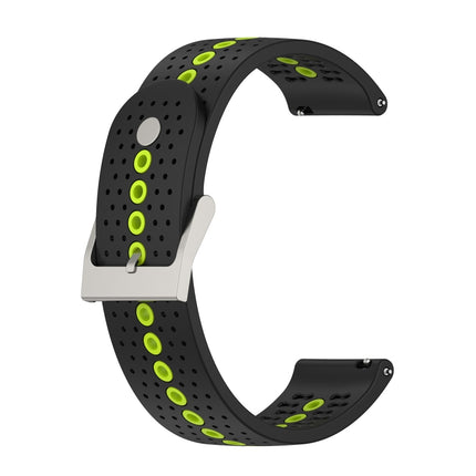 Universal Colorful Hole Silicone Replacement Strap Watchband, 22mm, 20mm