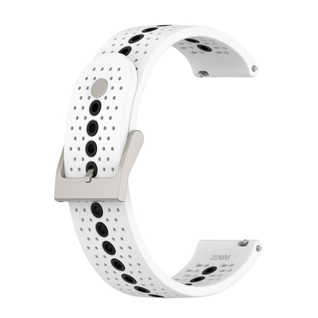 Universal Colorful Hole Silicone Replacement Strap Watchband, For Suunto 9 Peak