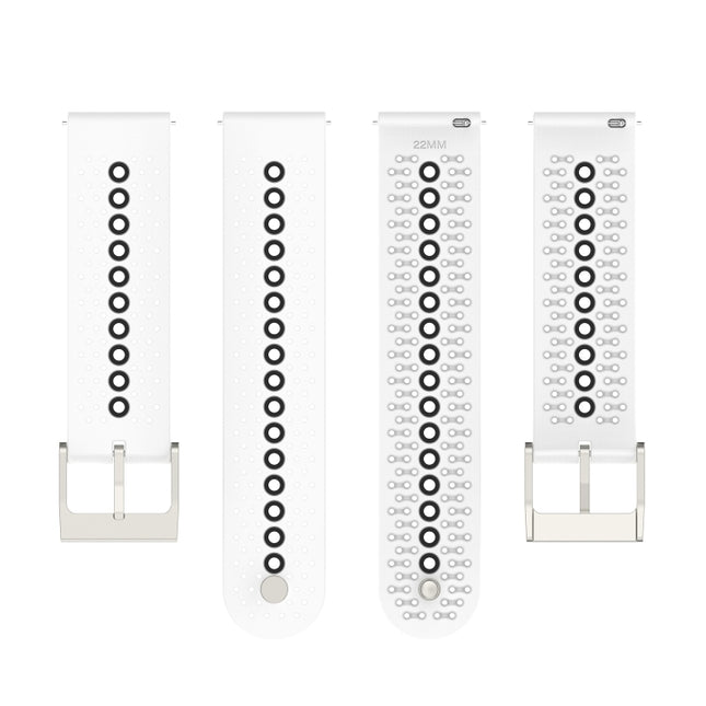 Universal Colorful Hole Silicone Replacement Strap Watchband, For Suunto 9 Peak