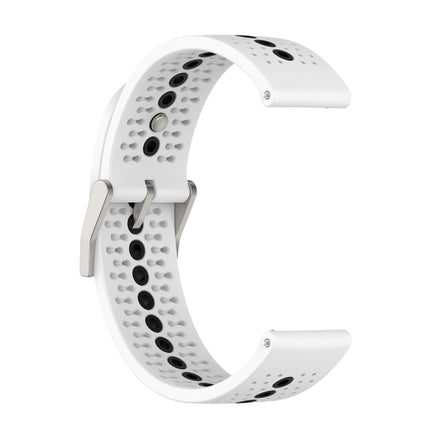 Universal Colorful Hole Silicone Replacement Strap Watchband, For Suunto 9 Peak