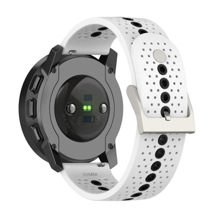 Universal Colorful Hole Silicone Replacement Strap Watchband, For Suunto 9 Peak