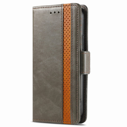 CaseNeo Business Splicing Dual Magnetic Buckle Horizontal Flip PU Leather Case with Holder & Card Slots & Wallet, For Google Pixel 5a 5G