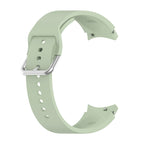 Silver Round Buckle / Light Green