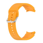 Silver Round Buckle / Yellow