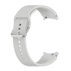 Silver Round Buckle / Silver Grey