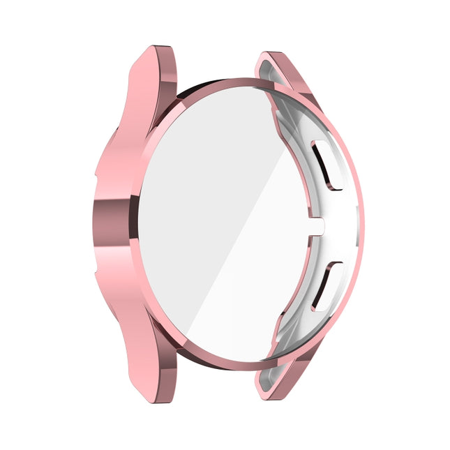 Full Coverage TPU Electroplating Protective Case Cover, For Samung Galaxy Watch4 40mm, For Samung Galaxy Watch4 44mm