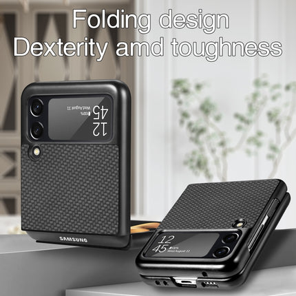 Cross Pattern Slim PC Protective Case, For Samsung Galaxy Z Flip3 5G, For Samsung Galaxy Z Fold3 5G