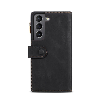 Retro Frosted Horizontal Flip Leather Case with Holder & Card Slot & Wallet & Zipper Pocket & Lanyard, For Samsung Galaxy S21 5G, For Samsung Galaxy S21+ 5G, For Samsung Galaxy S21 Ultra 5G, For Samsung Galaxy S21 FE 5G, For Samsung Galaxy A52 5G / 4G ...