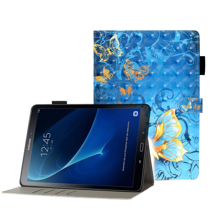 3D Embossing Pattern Horizontal Flip Leather Case with Holder & Card Slots & Wallet
